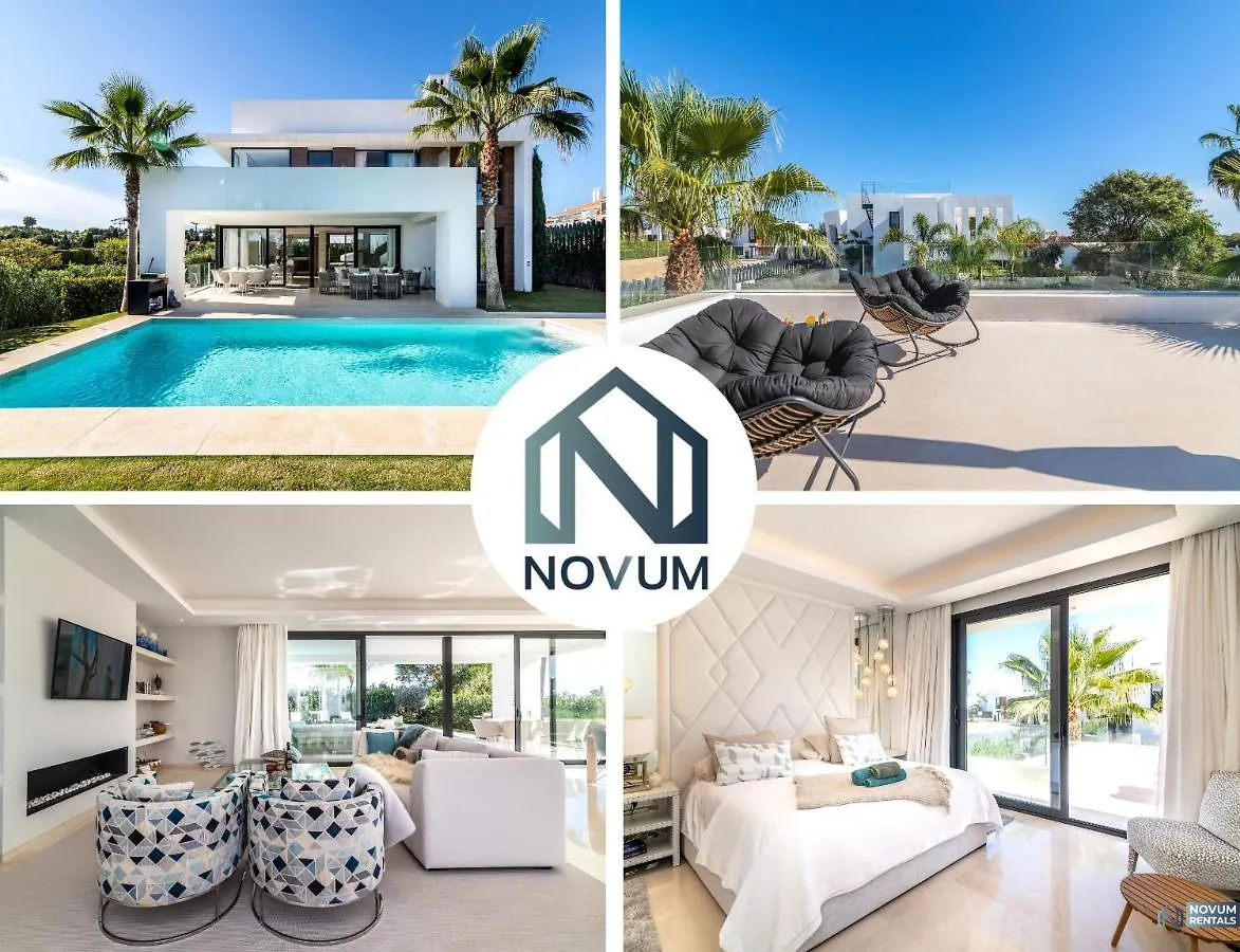 Extravagant 5-Bdrm Villa - Heated Pool & Gym location